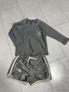 【値下げ中】PUPPAPUPO ラッシュガード 水着セット 80cm