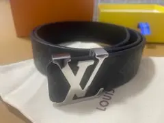 Louis Vuitton ブラック ベルト モノグラム90/36