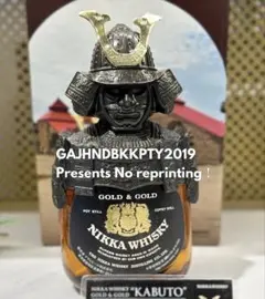 免税店限定品！　ニッカ　GOLD&GOLD　Shogun 　兜　将軍 免税店限定品！ ニッカ GOLD&GOLD Shogun 兜・甲冑付将軍モデル