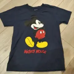 Disney ミッキーマウス Tシャツ 130cm ネイビー