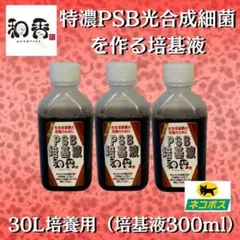 光合成細菌PSB30L用培基液300ml 関連:めだか金魚ミジンコクロレラD