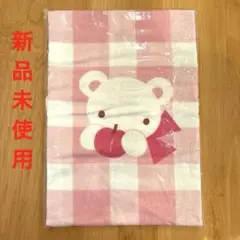 【新品未使用】familiar ファミリア おぼろバスタオル ピンク