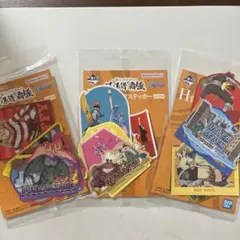 ONE PIECE フレークステッカー 3種セット