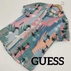 GUESS アロハシャツ　メンズ　Mサイズ　レギュラーフィット　ゲス＃1507