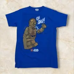 【LEGO スター・ウォーズTシャツ レゴブロック C-3PO M】