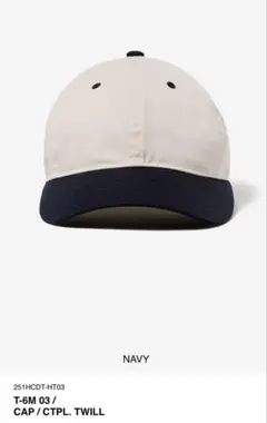 wtaps 25ss Ｔ-6M03 NAVY capキャップ