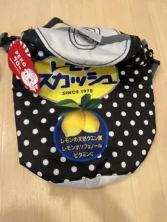 未使用　タグ付きレモンスカッシュクーラーバッグ
