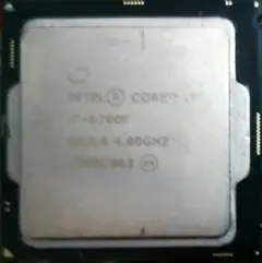 IntelCore i7 6700K◆CPU4コア8スレッド4.0GHz◆動作品