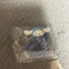 サンリオキャラクターズ　つるりん南極フィギュア　シナモロール　サンリオガチャ