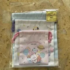 BT21 BABY 3サイズ巾着セット