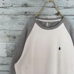 IZOD メンズ トレーナー スウェット ラグラン L a4