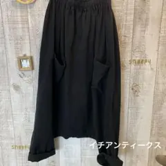 ＊人気＊イチアンティークス リネン100%サルエルパンツ 製品染め ネイビー 2025年最新】ICHI Antiquites サルエルパンツの人気アイテム
