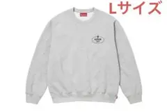 Supreme Crest Crewneck Heather Grey Lサイズ