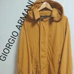 ジョルジオアルマーニ GIORGIO ARMANI コート(フード脱着可) XL