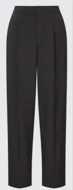 UNIQLO theory 感動タックイージーパンツ コットンライク