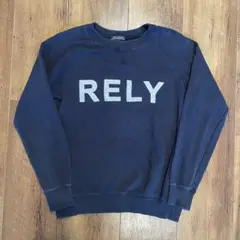 00s DandyJack RELYスウェットブラックトレーナーサンフェード　M