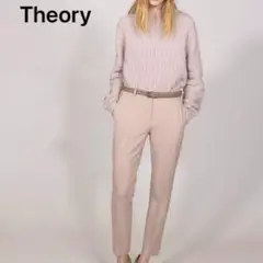 美品　カタログ掲載　Theory 2023 美脚テーパード クロップドパンツ