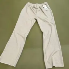 新品タグ付き　リブイージーカットパンツ