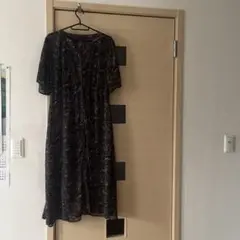 ANGELINA ペイズリー柄 ロングワンピース