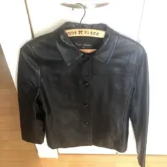 【first avenue de base】レザージャケット ブラック