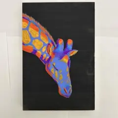 現代アート キリン 絵画