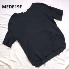 【MEDE19F】コットン100％半袖カットソー Tシャツ