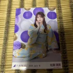 乃木坂46 佐藤璃果 浴衣 座りヒキ