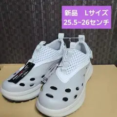 ワークマン　ハイバウンスサマーブレイク　Lサイズ　ライトグレー