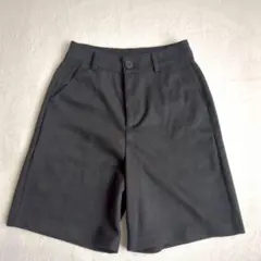 アンドジェイ ANDJ◇ショートパンツ ハーフパンツ シンプル ブラック