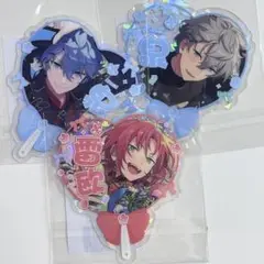 あんスタ 中国 星推 クリアカード 開花前 開花後　月永レオ　瀬名泉　３点