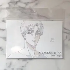進撃の巨人　MAPPA　原画 ポストカード A　3枚セット
