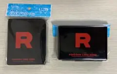 【最終値下げ！】デッキシールドプロ＋ダメカンケース「ロケット団」セット！