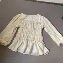 ローリーズファーム　プライス　フリル　白　ホワイト　lowrysfarm