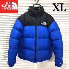 【極美品】US規格 ノースフェイス 700fill ヌプシ ブルー XL