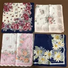 花柄ハンカチセット