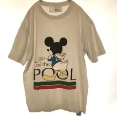 Patron of the Pool Tシャツ L 古着 ミッキー風 パロディ