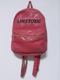 LOVE TOXIC リュック ピンク