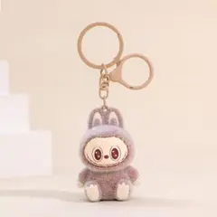 LABUBU ラブブ　キーホルダー ブラウン