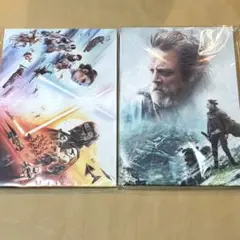 スターウォーズ ハッピーくじ C賞 キャンバスアートボード レイ ルーク セット