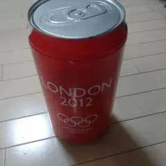 2012ロンドンオリンピック限定コカコーラ缶型ケース高さ28 底面直径15cm