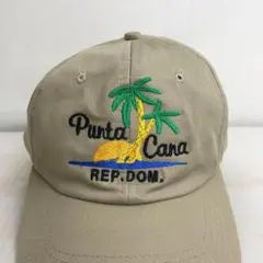 【US買付】キャップ　6パネルキャップ　Punta Cana アースカラー　肌色