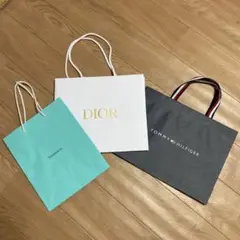 Tiffany& Co. DIOR TOMMY HILFIGER 紙袋