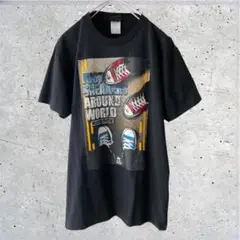《 ONE 》メンズ　半袖Tシャツ　シューズ　プリントT　英語フレーズ　L