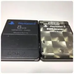 【動作確認済み】PlayStation2 メモリーカード 2個セット