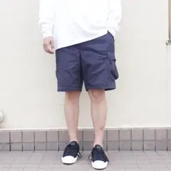 サイズ L！PROPPER社製BDU リップストップコットンカーゴショーツ 紺