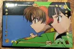 1/1 カードキャプターさくら25周年記念展 スクエア缶バッジ　小狼＆苺鈴