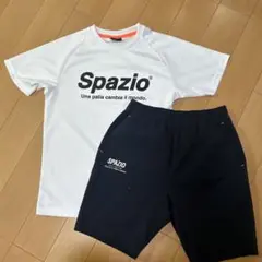 Spazio 上下セット ホワイト/ネイビー
