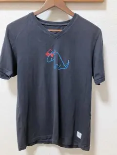 ポールスミス paul smith VネックTシャツ 黒