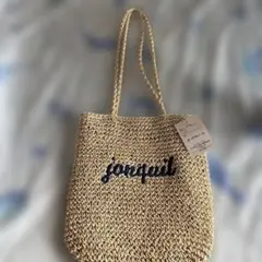 【しまむら】GRL 巾着ロゴショルダーカゴバッグ