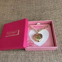 新品JUICY COUTUREジューシークチュール　ハートチャーム　ネックレス